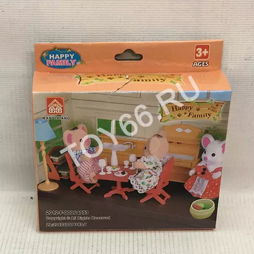 Счастливая семья «Набор мебели» 012-03B