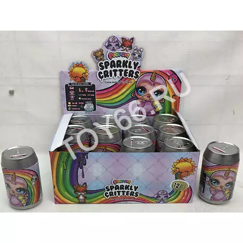 Единорог Пупси 12 шт. в блоке 01915A