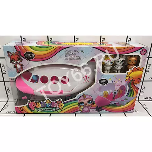 Единорог Пупси самолет 01934