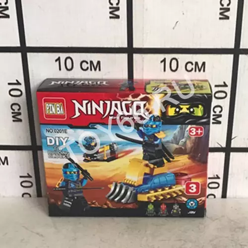 Конструктор Ниндзя в блоке 8 шт 0201E