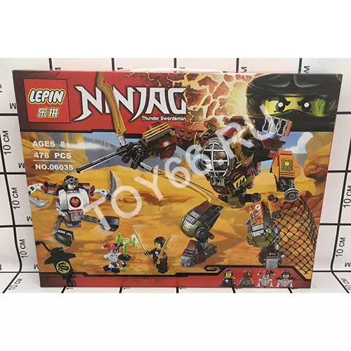 Конструктор Ниндзя 478 дет. 06035