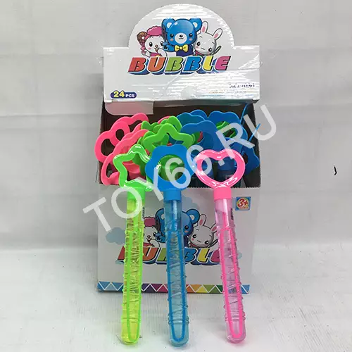 мыльные пузыри 24 шт в блоке 1030