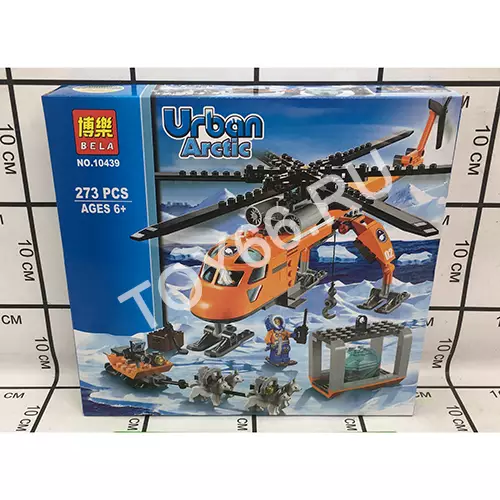 Конструктор Город 273 дет. 10439 Конструктор Город 273 дет. 10439