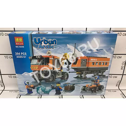 Конструктор Город 394 дет. 10440 Конструктор Город 394 дет. 10440