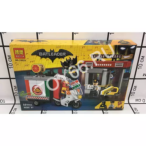 Конструктор Бетмен 221 дет. 10629 Конструктор Бетмен 221 дет. 10629