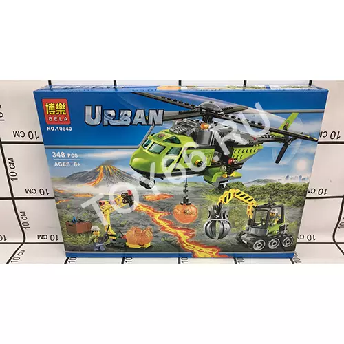 Конструктор Урбан 348 дет. 10640