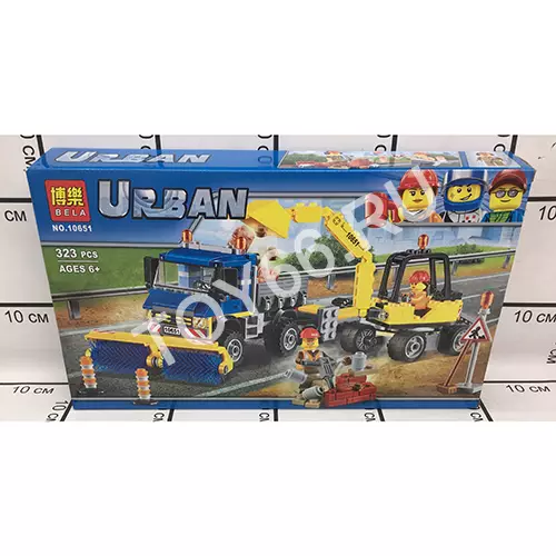 Конструктор Город 323 дет. 10651