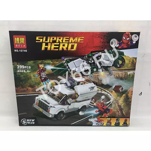 Конструктор Супергерои 399 дет. 10746