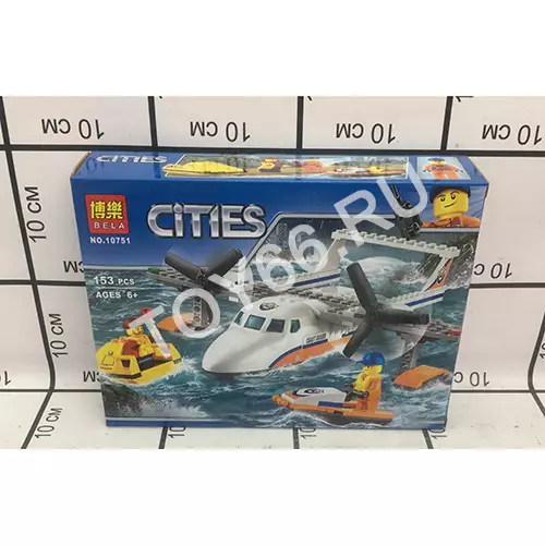 Конструктор Город 153 дет. 10751