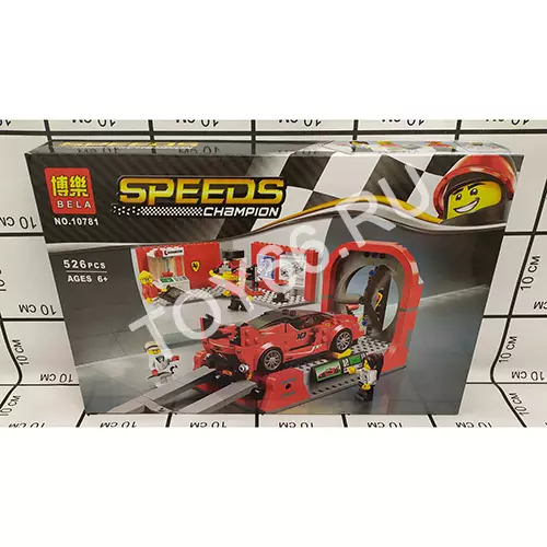 Конструктор Гонка 526 дет. 10781