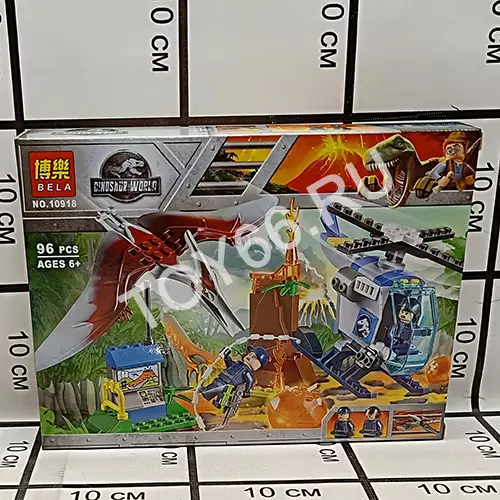 Конструктор Мир динозавров 96 дет 10918 10918
