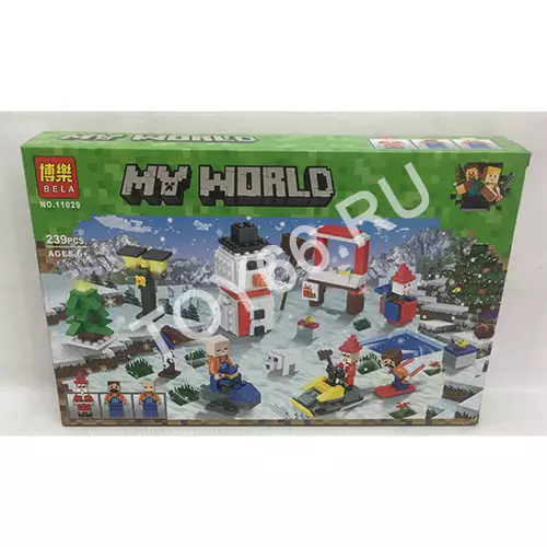 Конструктор Герои из кубиков 239 дет. 11029