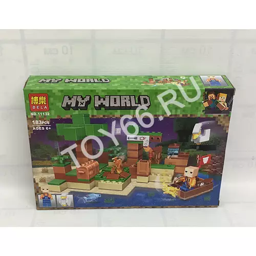 Конструктор Мой мир 183 дет 11132