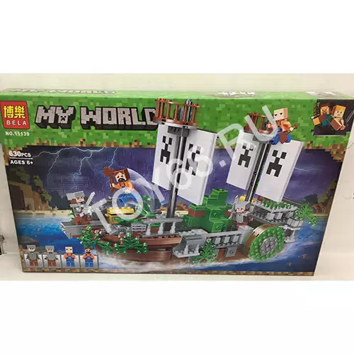 Конструктор Герои из кубиков 630 дет. 11139