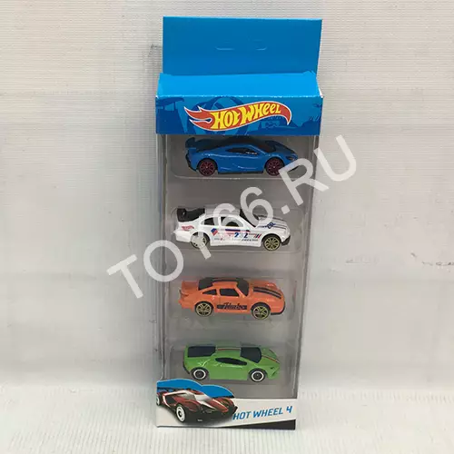 Модельки Хот Вилс 4 шт. в наборе 114-1-3