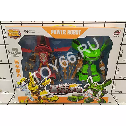 Робот Трансформер 2 шт. в наборе 1158-20-19-18