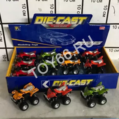 Машинки 12 шт в блоке 1210-D32