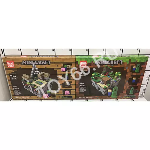 Конструктор Герои из кубиков 121102-05-06-07