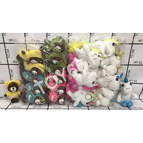 Мягкие игрушки 12 шт. в блоке 1260-14-15
