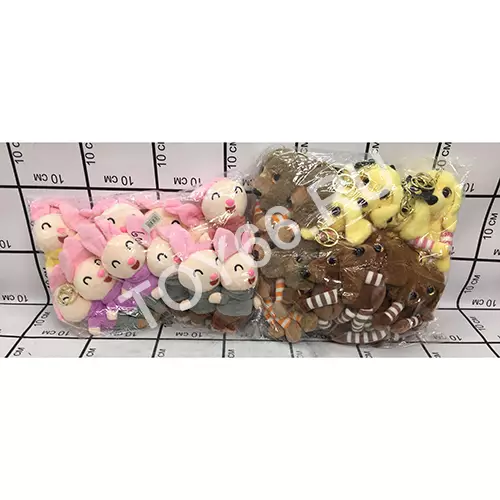 Мягкие игрушки 12 шт. в блоке 1260-9-3