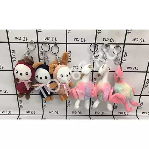 Мягкие игрушки Брелок 12 шт. в блоке 1264-11-7 Мягкие игрушки Брелок 12 шт. в блоке 1264-11-7