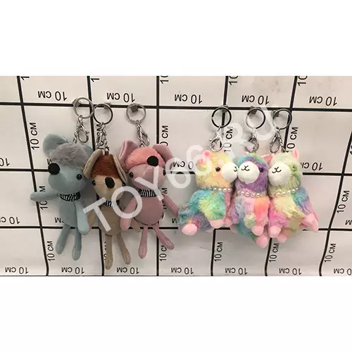 Мягкие игрушки Брелок 12 шт. в блоке 1264-12-63 Мягкие игрушки Брелок 12 шт. в блоке 1264-12-63
