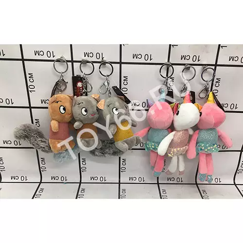 Мягкие игрушки Брелок 12 шт. в блоке 1264-20-5 Мягкие игрушки Брелок 12 шт. в блоке 1264-20-5