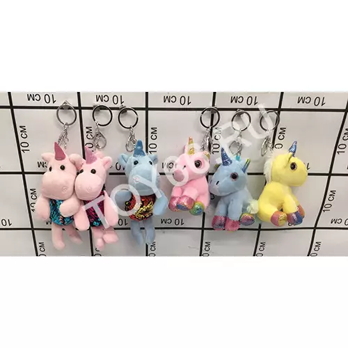 Мягкие игрушки Брелок 12 шт. в блоке 1264-34-35