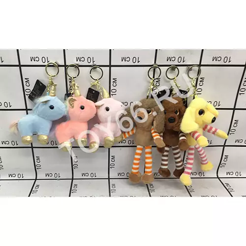 Мягкие игрушки Брелок 12 шт. в блоке 1264-53-55 Мягкие игрушки Брелок 12 шт. в блоке 1264-53-55
