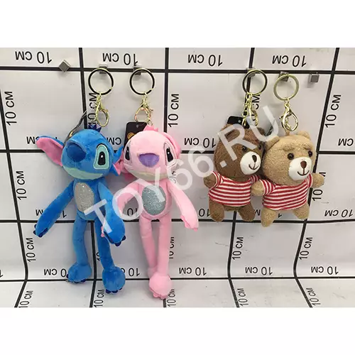 Мягкие игрушки Брелок 12 шт. в блоке 1264-56-54 Мягкие игрушки Брелок 12 шт. в блоке 1264-56-54