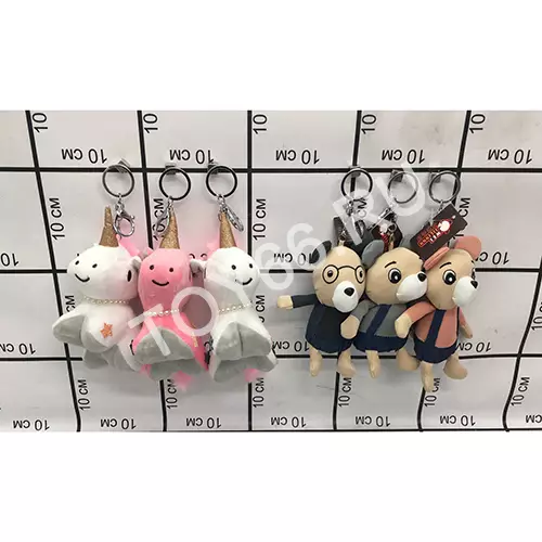 Мягкие игрушки Брелок 12 шт. в блоке 1264-62-22 Мягкие игрушки Брелок 12 шт. в блоке 1264-62-22