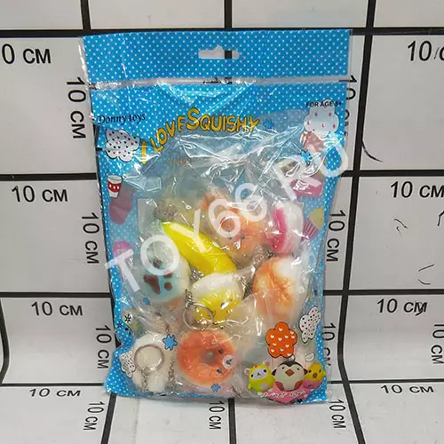 Брелок сквиши 12 шт в уп. 1288