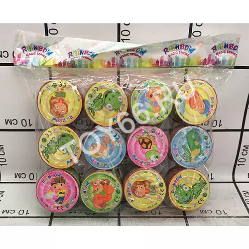 Пружинка-Радуга 12 шт. в блоке 129