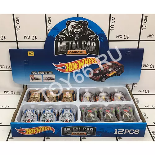 Модельки Хот Вилс 12 шт. в блоке 1312H