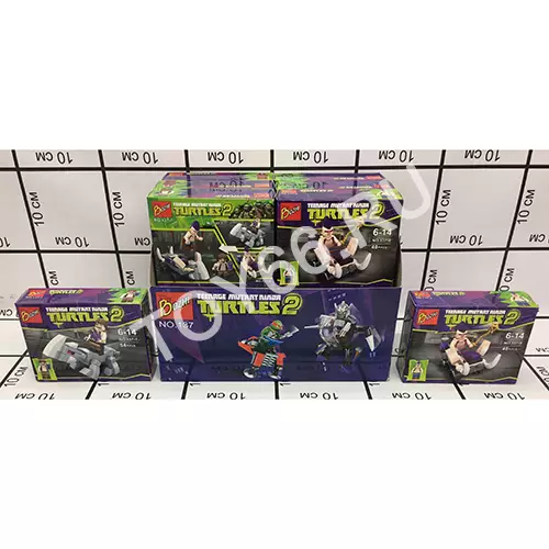 Конструктор Рептилии 16 шт. в блоке 137