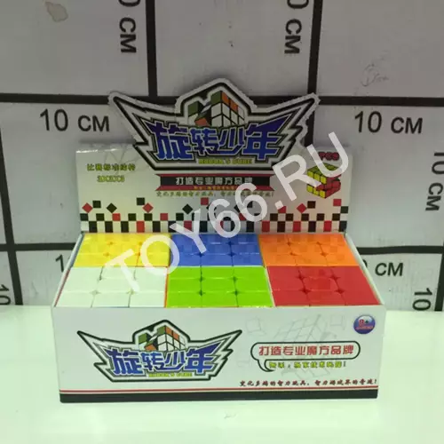 Кубик-Рубик 6 шт в блоке 138-17-600