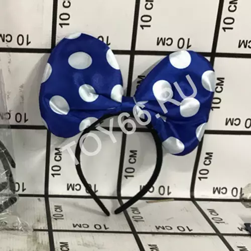 Ободок бантик 12 шт в уп. 1425-13