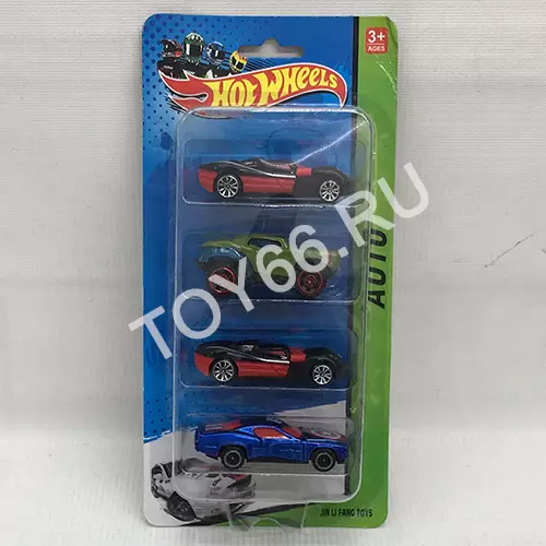 Модельки Хот Вилс 4 шт. в наборе