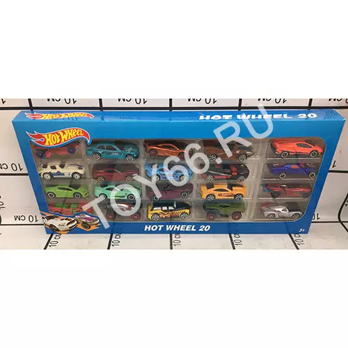 Модельки Хот Вилс 20 шт в наборе 1605-6