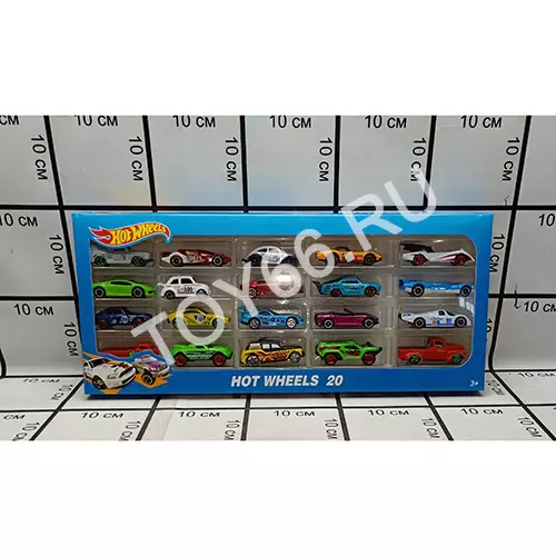 Модельки Хот Вилс 20 шт. в короб. 1605-7