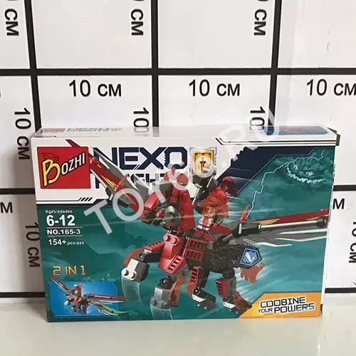 Конструктор Нексо 154 дет. В боксе 4 шт. 165