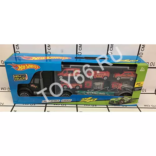 Автовоз Хот Вилс с машинками 1688-3