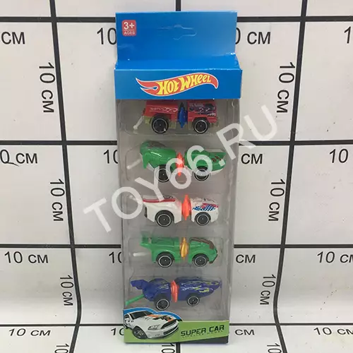 Модельки Хот Вилс 5 шт. в наборе 169-0510