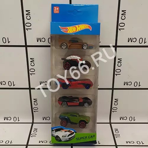 Модельки Хот Вилс 5 шт. в наборе 169-056