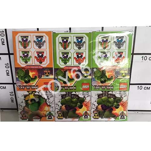 Конструктор халк 6 шт в блоке 1741