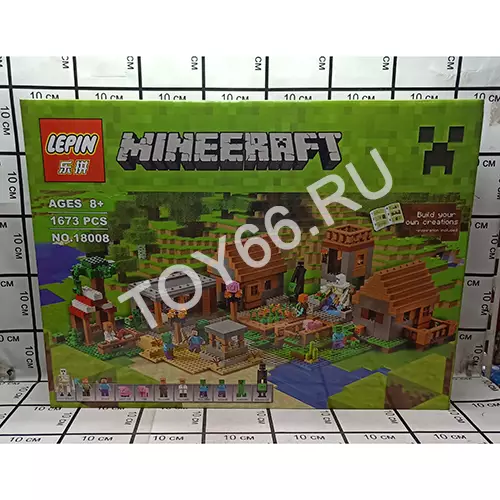 Конструктор Герой из кубиков 1673 дет 18008