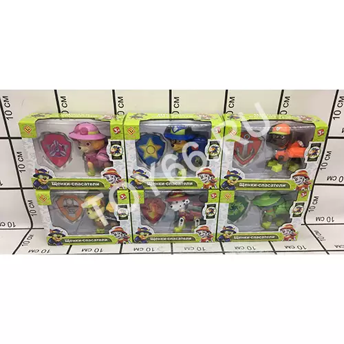 Собачки с жетонами 1801