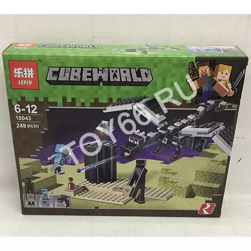Конструктор Герои из кубиков 249 дет. 18043