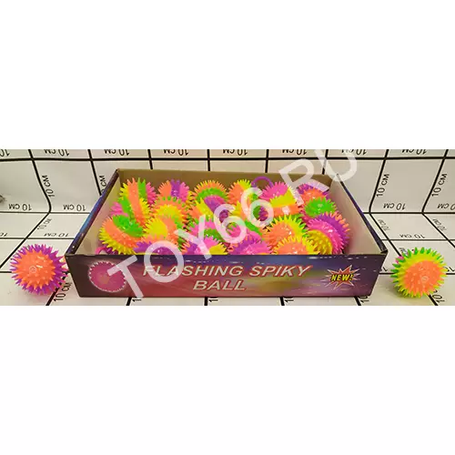 Мяч прыгун (свет) 24 шт. в блоке 1942-65-1-2