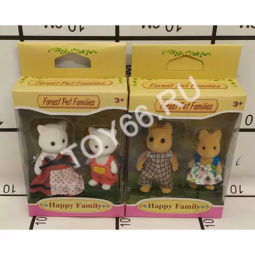 Счастливая семья 2 зайки 20043 Счастливая семья 2 зайки 20043